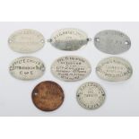 Grouping of Identity Discs of Middlesex Regiment Interest