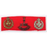 7th Battalion Prince of Wales Own West Yorkshire (Leeds Rifles) Regiment Badges