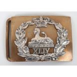 44th (East Essex) Regiment Field Officers Waist Belt Plate c1820-1840