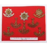 Territorial Battalions Cheshire Regiment Badges