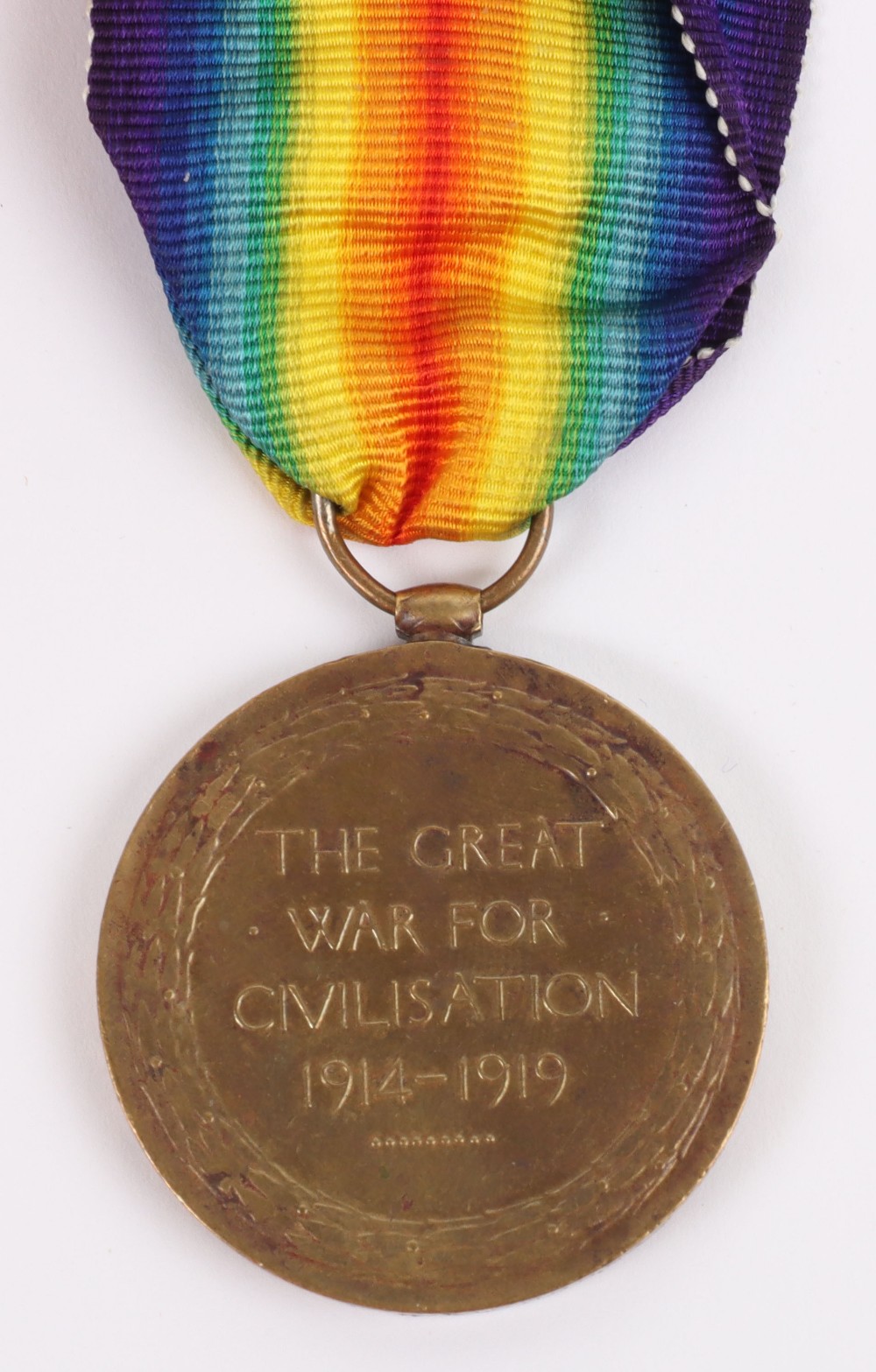 WW1 Submarine E.37 Casualty Victory Medal - Image 4 of 4