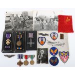 An Interesting Group of Medals & Uniform, Including a British Distinguished Flying Cross (D.F.C), At