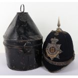 Victorian 1st Leicestershire Volunteer Battalion Officers Home Service Helmet