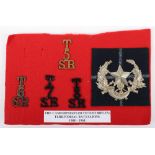 Territorial Battalions Scottish Rifles Badges