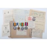 Great War & WW2 Naval Long Service Medal Group of Five HMS Cumberland