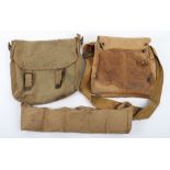 WW1 British Gas Mask Carry Bag