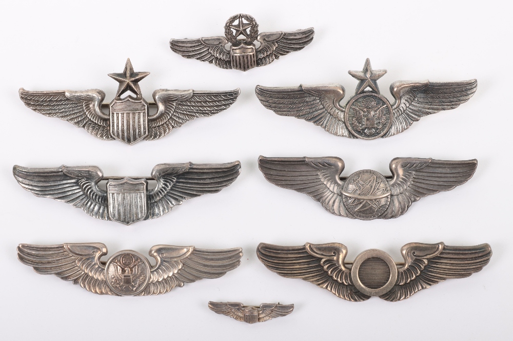 Grouping of American Aircrew Wings