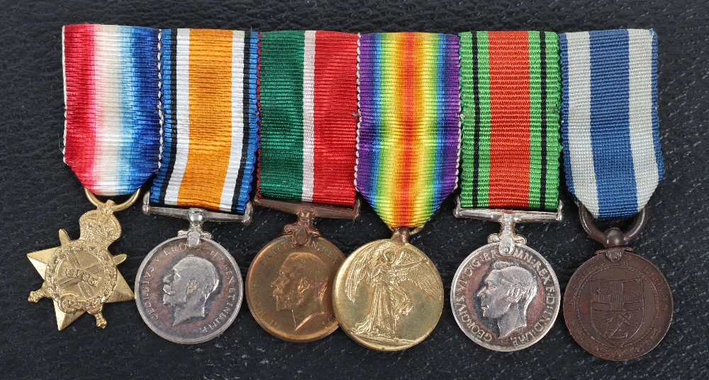 An Intriguing Group of Six Medals Attributed to a Member of the Mercantile Marine Who Felt the Need - Image 5 of 10