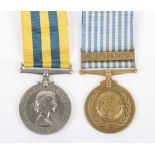 * Canadian Korean War Medal Pair