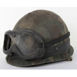 Falklands War Argentinian Marine Steel Combat Helmet