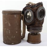 WW1 Belgium M-18 Gas Mask