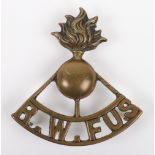Scarce Type Royal Welsh Fusiliers Shoulder Title