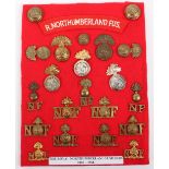 Board of Badges Relating to the Royal Northumberland Fusiliers