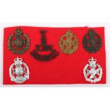 8th Battalion Prince of Wales Own West Yorkshire (Leeds Rifles) Regiment Badges