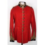 Victorian Royal Jersey Light Infantry Militia Officers Full Dress Tunic