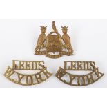 WW1 Leeds Pals 15th & 17th Battalion West Yorkshire Regiment Badges