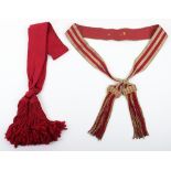 British Officers Full Dress Sash