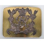 Heavy Cavalry Officers Waist Belt Plate c1800-1830