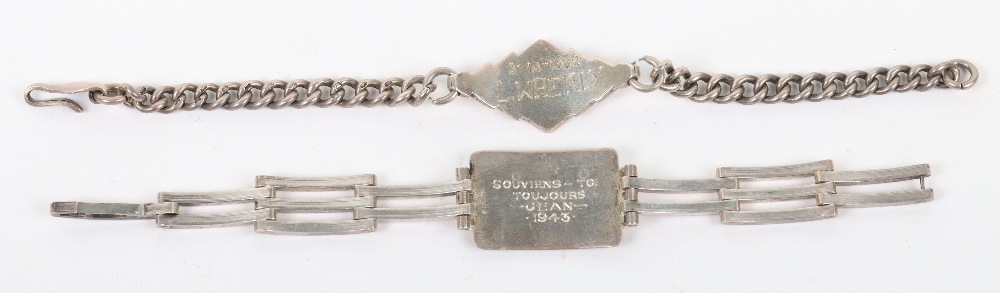 2x WW2 Polish Air Force Identity Bracelets - Bild 3 aus 4