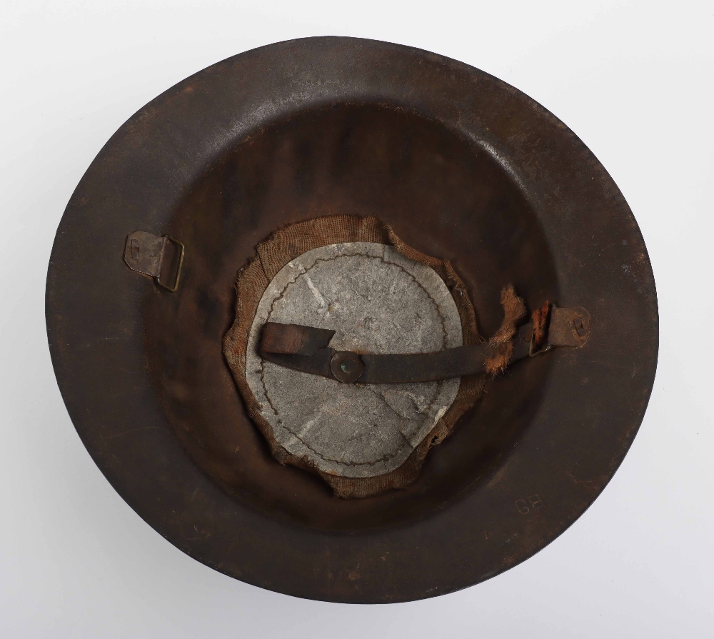 WW1 Regimentally Marked Steel Combat Helmet Shell - Image 8 of 10