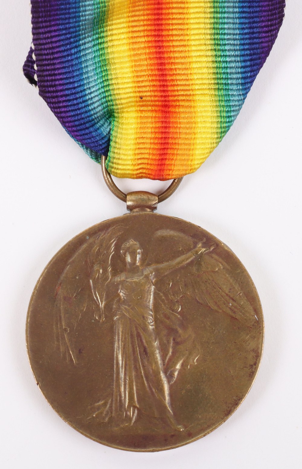 WW1 Submarine E.37 Casualty Victory Medal - Image 3 of 4