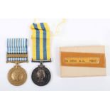 * Canadian Korean War Medal Pair