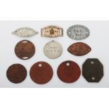 Grouping of Identity Discs of Kings Royal Rifle Corps Interest