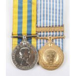* Canadian Korean War Medal Pair
