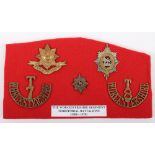 7th & 8th Territorial Battalions Worcestershire Regiment Badges