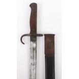 British 1907 Hooked Quillon Bayonet by Wilkinson Regimentally Marked to the Argyll & Sutherland High