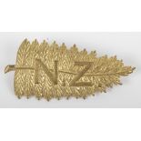 Kings Colonials New Zealand Headdress Badge