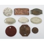 Grouping of Identity Discs of Worcestershire Regiment Interest