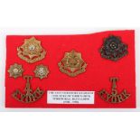 Badges of the Territorial Battalions of the East Yorkshire Regiment