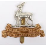 3rd Birmingham Battalion Royal Warwickshire Regiment Cap Badge