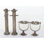 Candleholders and Gimbals Removed from Adolf Hitler’s Personal Yacht Aviso Grille by Richard Thomas
