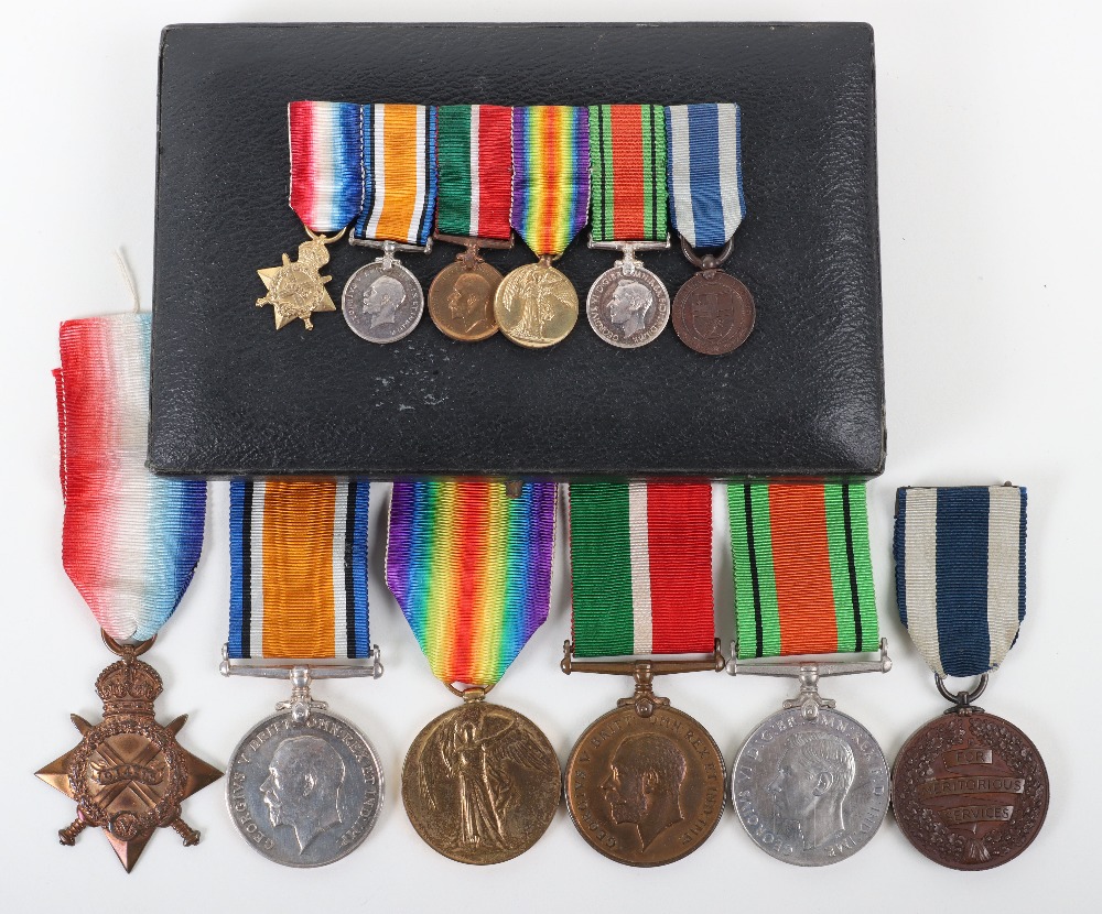 An Intriguing Group of Six Medals Attributed to a Member of the Mercantile Marine Who Felt the Need