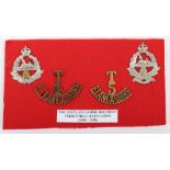 4th & 5th Territorial Battalion East Lancashire Regiment Badges