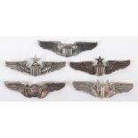 Grouping of American Aircrew Wings