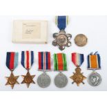 WW1 Royal Navy Medal Pair