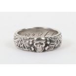 Rare Third Reich SS Honour Ring (SS-Ehrenring / Totenkopfring)