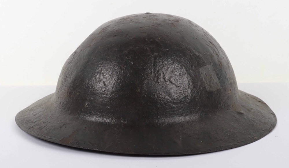 WW1 Regimentally Marked Steel Combat Helmet Shell - Image 6 of 10