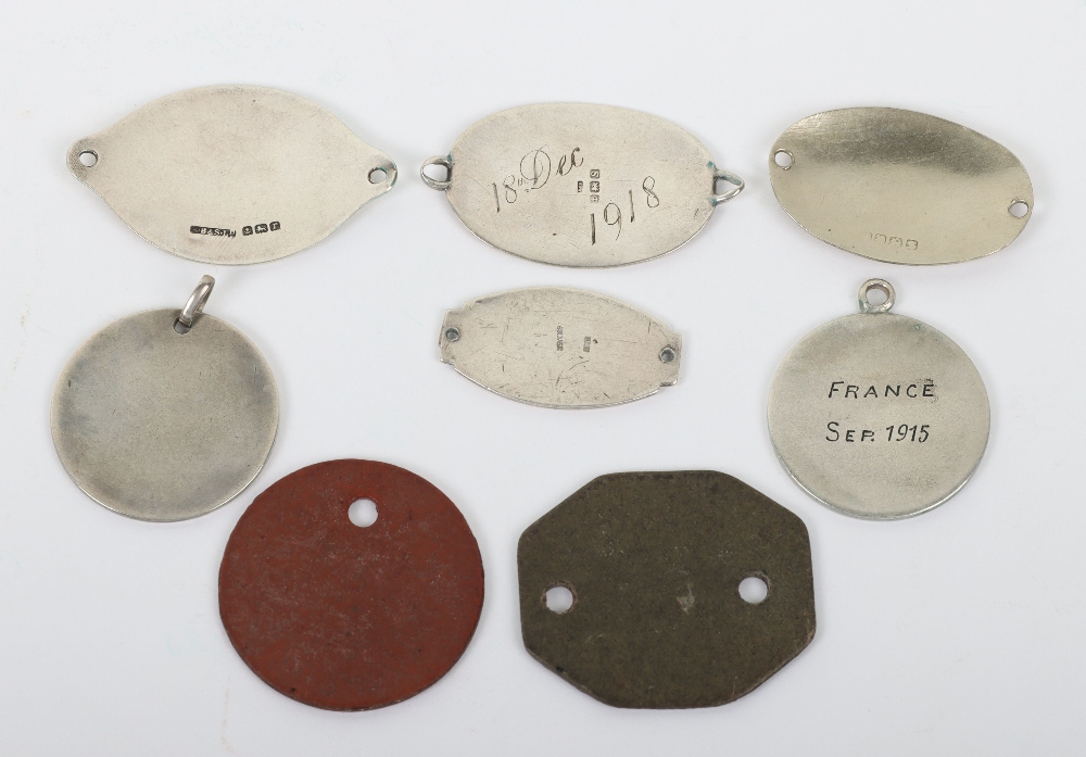 Selection of Identity Discs of North Staffordshire Regiment, Manchester Regiment and Wiltshire Regim - Image 2 of 2