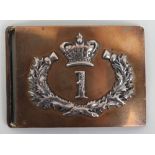 1st (the Royal) Regiment of Foot Field Officers Waist Belt Plate c1830-1855