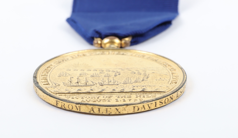 Alexander Davisons Medal for the Nile 1798 - Image 2 of 4