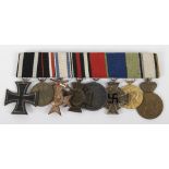 Imperial & Third Reich Medal Grouping