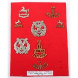 9th & 10th Territorial Battalion Kings Liverpool Regiment Badges