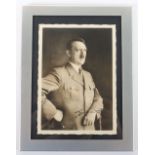 Third Reich Heinrich Hoffmann Photograph of Adolf Hitler with Ink Signature