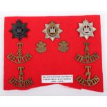 Badges of the Territorial Battalions The Devonshire Regiment