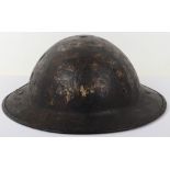 * WW1 British Brodie Steel Combat Helmet