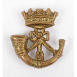 Scarce Victorian Duke of Cornwall’s Light Infantry Cap Badge